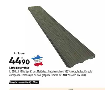 Bricorama Lame de terrasse offre