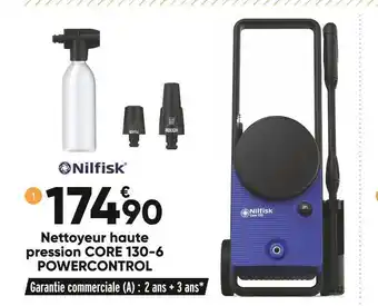 Nilfisk nettoyeur haute pression core 130-6 powercontrol
