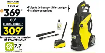 Bricorama Karcher nettoyeur haute pression k7 power home offre
