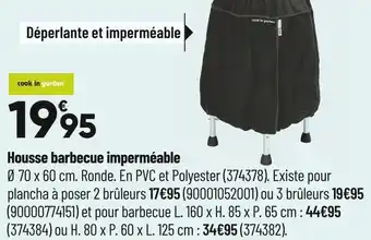 Bricorama Housse barbecue imperméable offre