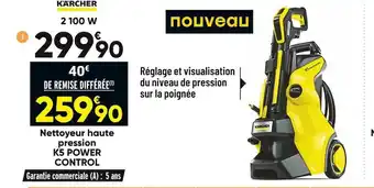 Bricorama Karcher nettoyeur haute pression k5 power control offre