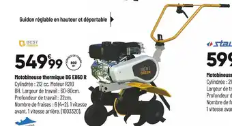 Bestgreen motobineuse thermique bg e860 r