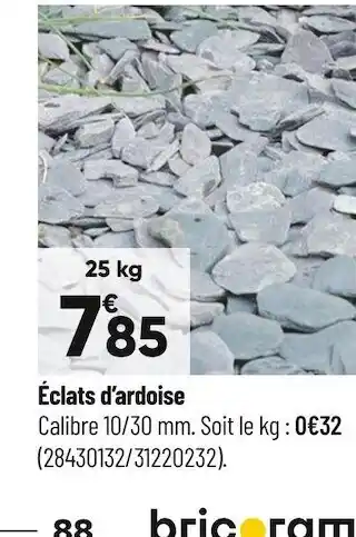 Éclats d’ardoise