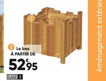 Bricorama Bac carré variation offre