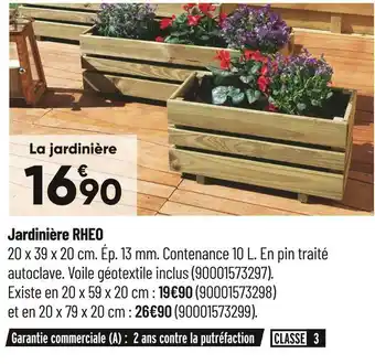 Bricorama Jardinière rheo offre