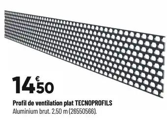 Bricorama Tecnoprofils profil de ventilation plat offre