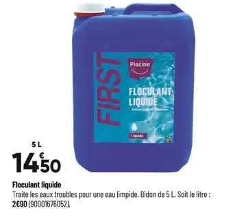 Floculant liquide