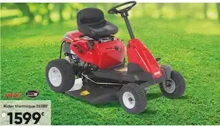 Bricorama Mtd rider thermique 76sbe offre