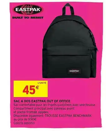 Intermarché Sac à Dos Eastpak Out Of Office offre