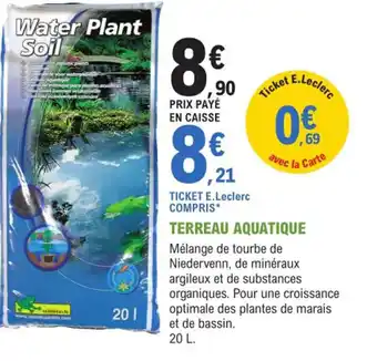 E.Leclerc Jardi Terreau Aquatique offre