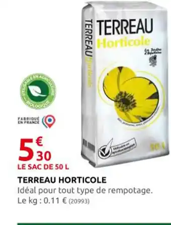 Rural Master Terreau Horticole offre