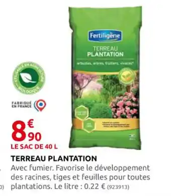 Rural Master Terreau Plantation offre