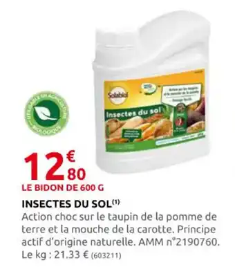Rural Master Insectes du Sol offre