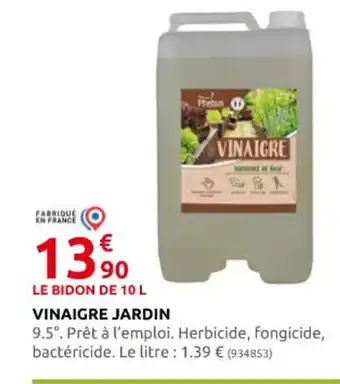 Rural Master Vinaigre Jardin offre