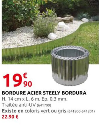 Rural Master Bordure Acier Steely Bordura offre