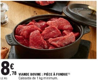 E.Leclerc Viande Bovine pièce à Fondue offre