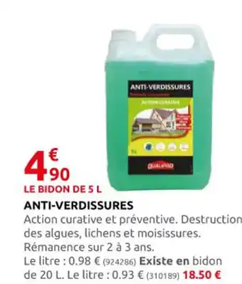 Anti-Verdissures