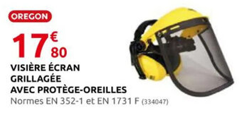 Rural Master Visière Écran Grillagé Avec Protège-Oreilles offre