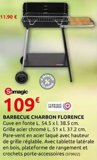 Rural Master Barbecue Charbon Florence offre