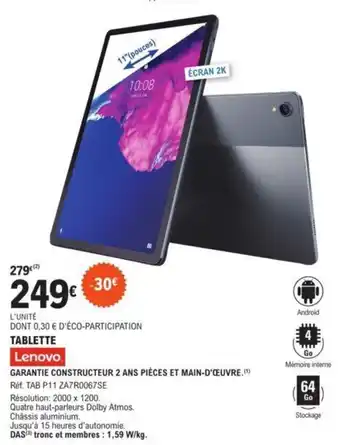 E.Leclerc Tablette offre