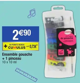 Ensamble Gouache + 1 pinceau