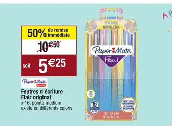 Migros Feutres D'ériture Flair Original offre