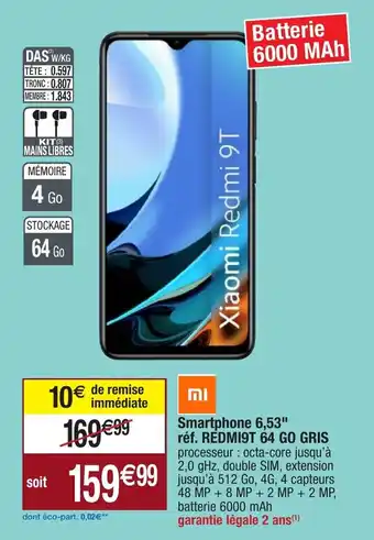 Migros Smartphone 6.53" offre