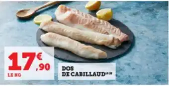 Dos de Cabillaud