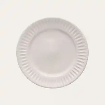 Bouchara Assiette plate en faïence offre