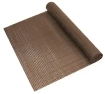 E.Leclerc Brico Clôture brise vue hidden brise vente pvc marron 200 x 300 cm [neu.holz] offre