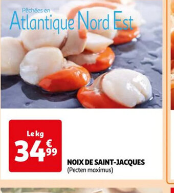 Auchan Noix de saint jacques offre