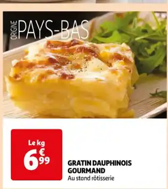 Auchan Gratin dauphinois gourmand offre