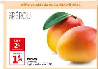 Auchan Mangue offre