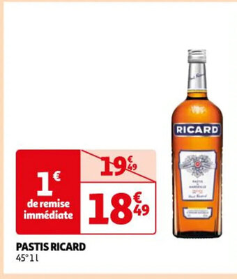 Auchan Pastis ricard offre