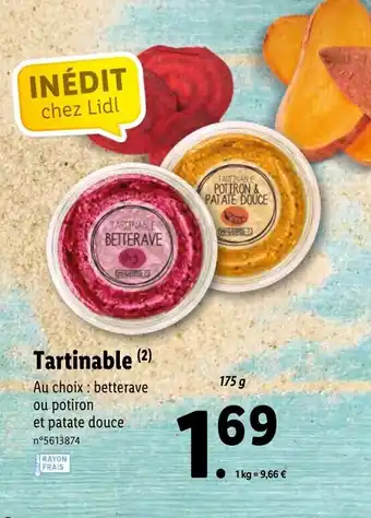 Tartinable