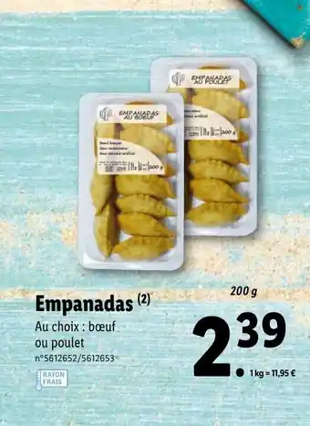 Lidl Empanadas offre