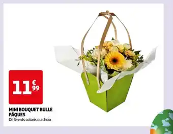 Auchan Mini bouquet bulle paques offre