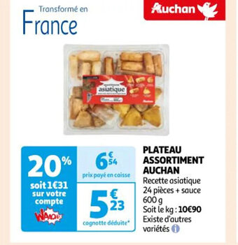 Auchan Plateau assortiment auchan offre