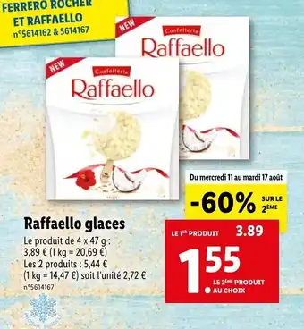 Raffaello glaces