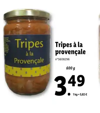 Tripes à la provençale