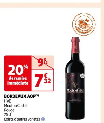 Auchan Bordeaux AOP offre