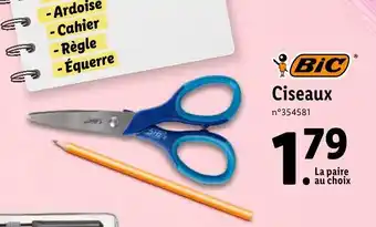 Lidl Ciseaux offre