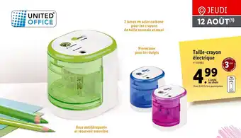 Lidl Taille-crayon électrique offre