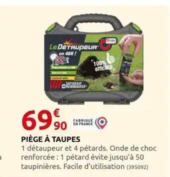 Rural Master Piège a taupes offre