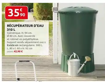 Rural Master Recuperateur d´eau 310l offre