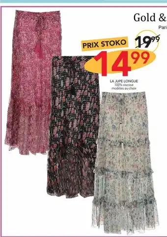 Stokomani La jupe longue offre