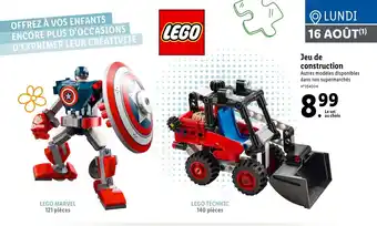 Lidl Jeu de construction offre