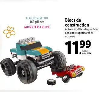 Lidl Blocs de construction offre