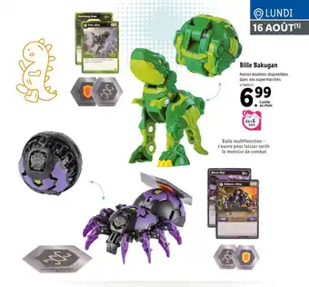 Lidl Bille bakugan offre