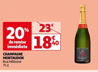 Auchan Champagne montaudon offre